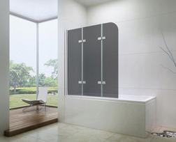 Vonios sienelė Mexen Felix III 120 cm, grey