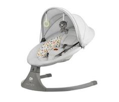 Elektrinės sūpynės Kinderkraft 2in1 Lumi 2, light grey