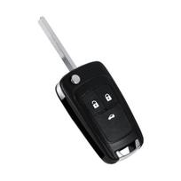 3 mygtukų nuotolinio valdymo pultelio korpusas raktui Vauxhall Opel Zafira Astra Insignia Holden gray