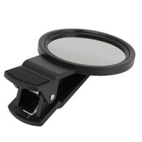 Saulės užtemimo telefono objektyvo filtras Atspindžių slopinanti danga Užsegamas ant telefono Saulės užtemimo fotografavimas 58mm / 2.28in