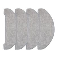 Replacement Mop Cloth Kit for Vexilar Robot Vacuum Cleaner 4 Pack for Home Use