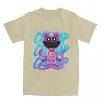 Animaciniai marškinėliai Merch Vyriški Moteriški 100% medvilnė Unikalūs marškinėliai Trumpomis rankovėmis Viršūnės Naujiena S chaki