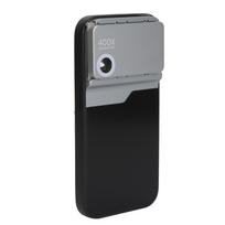 400X telefono mikroskopas iPhone 15pro visiškai apgaubiantis 400X telefono mini kišeninis mikroskopas su LED