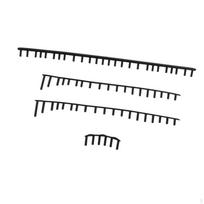 Tennis Racket Grommets Replacement Sturdy Maintenance Guard Professional Easy to Install black