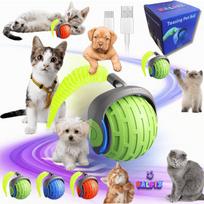 Interaktyvus išmanusis kamuoliukas katėms Halpix Teaser Smart Cat Ball, Žalias