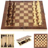 Šachmatų rinkinys 3in1 44 x 44cm