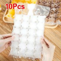 10-100Pcs Disposable Ice-making Bags Freezing Maker Ice Cube Bag Self-Seal Ice-making For Summer DIY Drinking Ice Cube Tray Mold