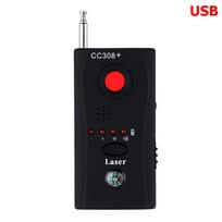 CC308 nešiojamas paslėptos kameros detektorius kovos su šnipinėjimu atviras klaidų ieškiklis mini belaidžio signalo programėlės GSM GPS radijo skaitytuvas RF sekiklis USB