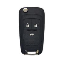 INF 3 mygtukų automobilio rakto dangtelis Buick/Opel/Chevrolet Juodas