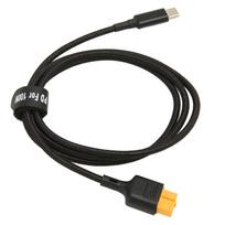 USB C tipo į XT60 įkrovimo kabelis PD 100W įkrovimas USB C į XT60 lizdą, skirtas įrankių rinkiniui Kitrc M7 1m / 3.3ft