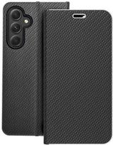 Dėklas Oem LUNA Book Carbon skirtas Samsung Galaxy A54 5G juodos spalvos