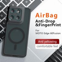 „Moto Edge 60 Fusion“ dėklas, skirtas „Magsafe Magentic“ matinis akrilinis buferis, skirtas „Motorola Edge 50 Neo Ultra 50Pro G85 G55 G35“ kietam dėklui. Motorola Edge 60 Fusion juoda