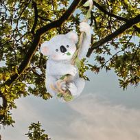 Sodo Gyvūnų Kabantis Dekoravimas Centrinis Kūrinys Dekoratyvinis, Kolekcionuojamas, Dervos Ornamentas, Orangutan