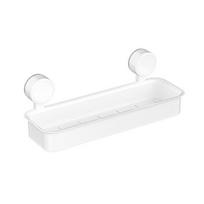Wall Mounted Suction Cup Storage Rack Strong Load-bearing Easy to Install Bathroom Caddy