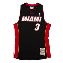 Mitchell&Ness NBA Black Jersey Heat 2012 Dwyane Wade - Dydis XXL (SMJY6132-MHE12DWABLC Marškinėliai)