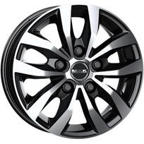 R16x6.5J 5X118 ET55 CB-71.1 Black Mirror