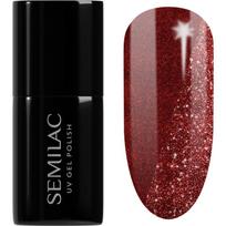 Semilac UV Hybrid Day and Night gelinis nagų lakas, stingstantis UV / LED lempos šviesoje atspalvis 396 Flash And Blush 7 ml