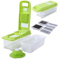 Pjaustyklė daržovėms ir vaisiams su 7 skirtingais priedais