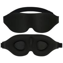 miego akių kaukė unisex, juoda, Universalus