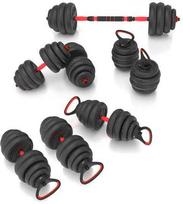 SGN140 (2 DALYS) PRO SET 6IN1 SVORIŲ RINKINYS 40KG HMS