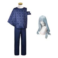 Mahito Cosplay Kostiumas Anime Jujutsu Kaisen Cosplay Vienodas Kostiumas Vaidmenų Žaidimas Perukai Suaugusiųjų Helovino Kostiumas Karnavalo Šventė Vyrams L