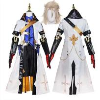 Žaidimo Albedo Cosplay Kostiumai Anime Uniforma Helovino Kostiumas Karnavalo Vakarėlio Kostiumas Vyrams Moterims Perukas Drabužiai L-(Costume+Wig)