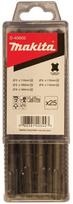 Grąžtų komplektas 25 vnt. Makita SDS PLUS D-40602