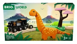 BRIO 36098 – Dinozaurų ratų rinkinys