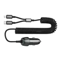 Promate PowerDrive-33PDCI Car charger 33W / USB-C / Lightning