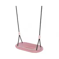 Ergonominės pakabinamos sūpynės, pastelinė rožinė