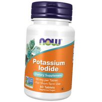Kalio jodidas, Potassium Iodide 30, Now Foods  60 tab (36128433) 60tab