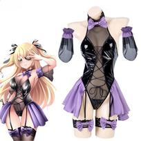 AniLV Japanese Anime Game   Fischl Bodysuit Uniform Cosplay Costume L