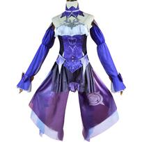 Žaidimas   Fischl Cosplay Kostiumas Perukai Anime Apranga Suknelė Helovinas Vaidmenų Žaidimas Karnavalas Uniformos Nauja Odos Moteriškas Apranga L-(Costume+Wig)