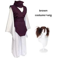 Anime Choso Cosplay Jujutsu Kaisen Cosplay Costume Uniform Top Pants Wig Full Set Halloween Carnival Party Men Costumes L-(Costume+Wig)