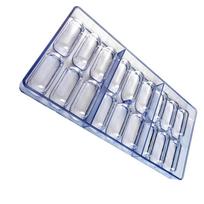18 lizdų ovalo formos tablečių formos saldainių forma skaidus plastikas šokolado formos kepimo reikmenys cukraus masės modeliavimo įrankis