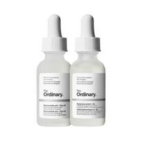 Įprastos odos priežiūros rinkinys (Niacinamidas 10% + cinkas 1% 30 ml, hialurono rūgštis 2% + B5 30 ml)