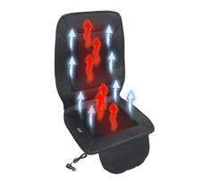 Šildomas sėdynės užvalkalas su ventiliacija 18W/12V juoda