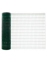 Tvoros tinklas, virintas, 1200 mm, 100x50 mm, ø2,4 mm, 25 m, ZN+RAL6005 (žolės žalia)