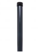 Stulpas tvorai, apvalus, ø48 mm, H2,0 m, sienelė 1,2 mm, ZN+RAL7016 (tamsi grafitinė)