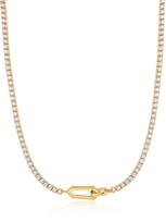 ANIA HAIE N041-03G-W Dance Til Dawn Ladies Necklace, adjustable