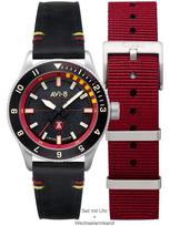 AVI-8 AV-4103-01 Tuskegee Airmen Limited Edition Mens Watch 40mm 5ATM - Laikrodis vyrams