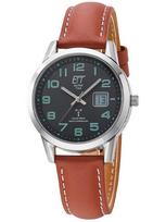 ETT ELS-11588-22L Solar Drive Radio Controlled Gobi Ladies Watch 34mm 5ATM - Laikrodis moterims