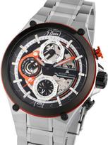 Jacques Lemans 1-2150E Manchester Multifunction Mens Watch 43mm 10ATM - Laikrodis vyrams