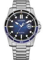 Citizen AW1810-85L Mens Watch Eco-Drive Sport 42mm 10ATM - Laikrodis vyrams