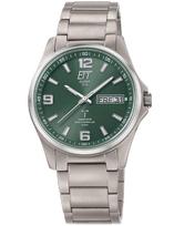 ETT Eco Tech Time EGT-11603-81M Mens Watch Everest Solar Radio Controlled 41mm 10ATM - Laikrodis vyrams