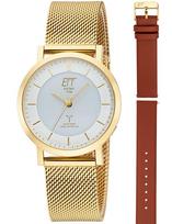 ETT Eco Tech Time ELS-11619-11MS Ladies Watch Atacama Solar Radio Controlled 36mm 5ATM - Laikrodis moterims