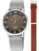 ETT Eco Tech Time EGS-11624-22MS Mens Watch Atacama Solar Radio Controlled 40mm 5ATM - Laikrodis vyrams