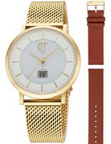 ETT Eco Tech Time EGS-11623-11MS Mens Watch Atacama Solar Radio Controlled 40mm 5ATM - Laikrodis vyrams