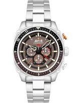 AVI-8 AV-4100-33 Mens Watch Hawker Hunter Dual Time Chronograph 43mm 5ATM - Laikrodis vyrams