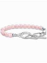 Thomas Sabo A2134-035-9-L19V Silver bracelet w. pink beads